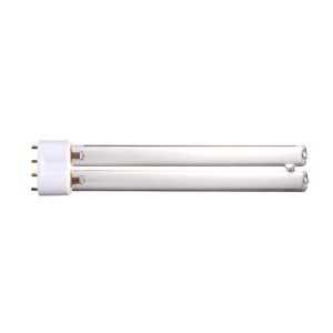 Safe UVC germicidal lamp for offices